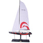 Alinghi Painted Medium Sailboat Schooner Yacht Model