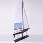 BMW Oracle Painted Medium Sailboat Schooner Yacht Model 31 Inches Long