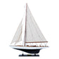 ENDEAVOUR BLACK WHITE PAINTED L60 | Fully Assembled Wooden Ship Model For Wholesale
