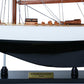 ENDEAVOUR BLACK WHITE PAINTED L60 | Fully Assembled Wooden Ship Model For Wholesale
