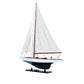 ENDEAVOUR BLACK WHITE PAINTED L60 | Fully Assembled Wooden Ship Model For Wholesale