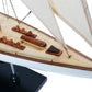 ENDEAVOUR BLACK WHITE PAINTED L60 | Fully Assembled Wooden Ship Model For Wholesale