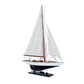 ENDEAVOUR BLACK WHITE PAINTED L60 | Fully Assembled Wooden Ship Model For Wholesale