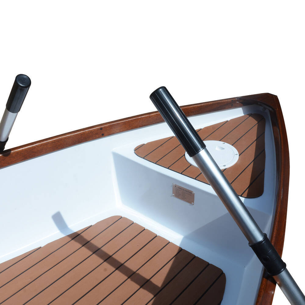 K232 - 11.5ft Composite whitehall dinghy with teak accent