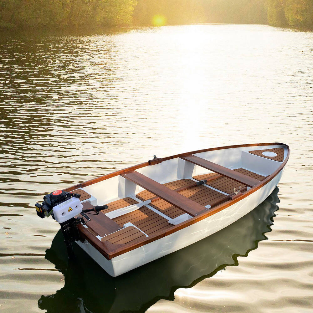 K232 - 11.5ft Composite whitehall dinghy with teak accent