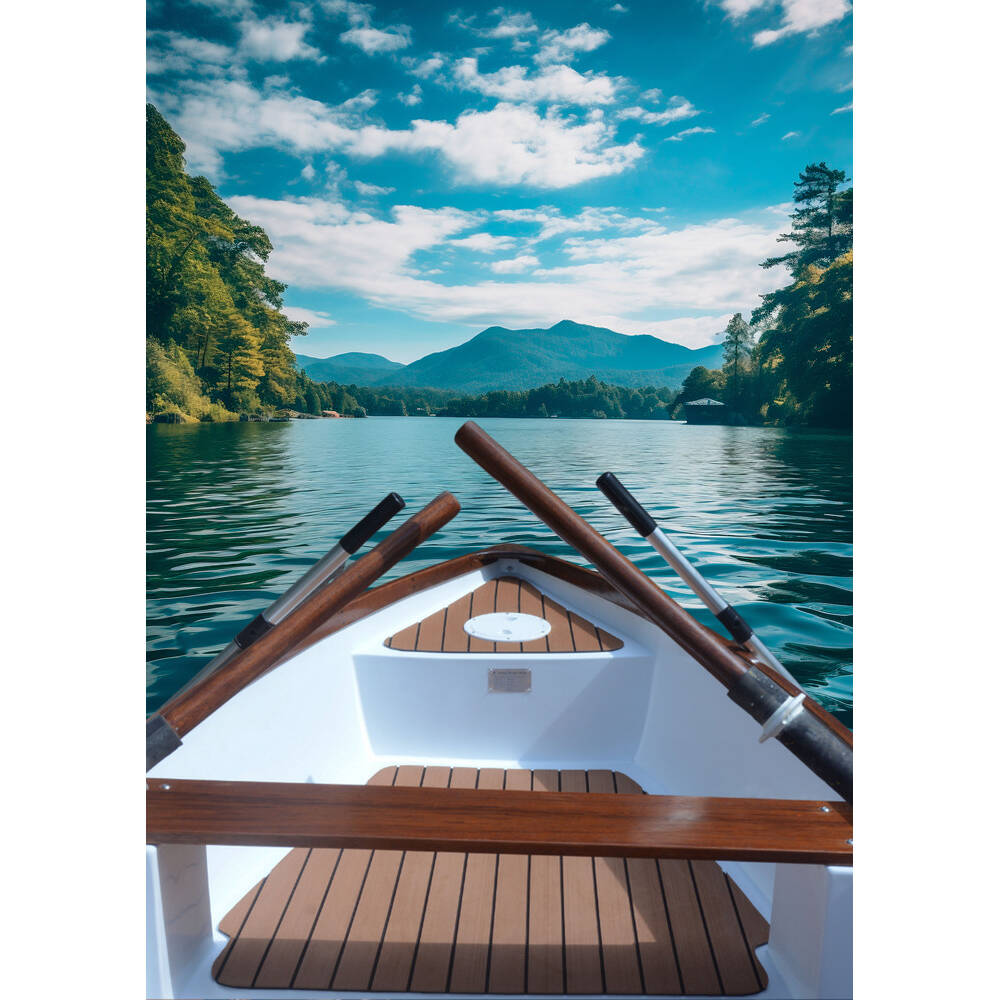 K232 - 11.5ft Composite whitehall dinghy with teak accent