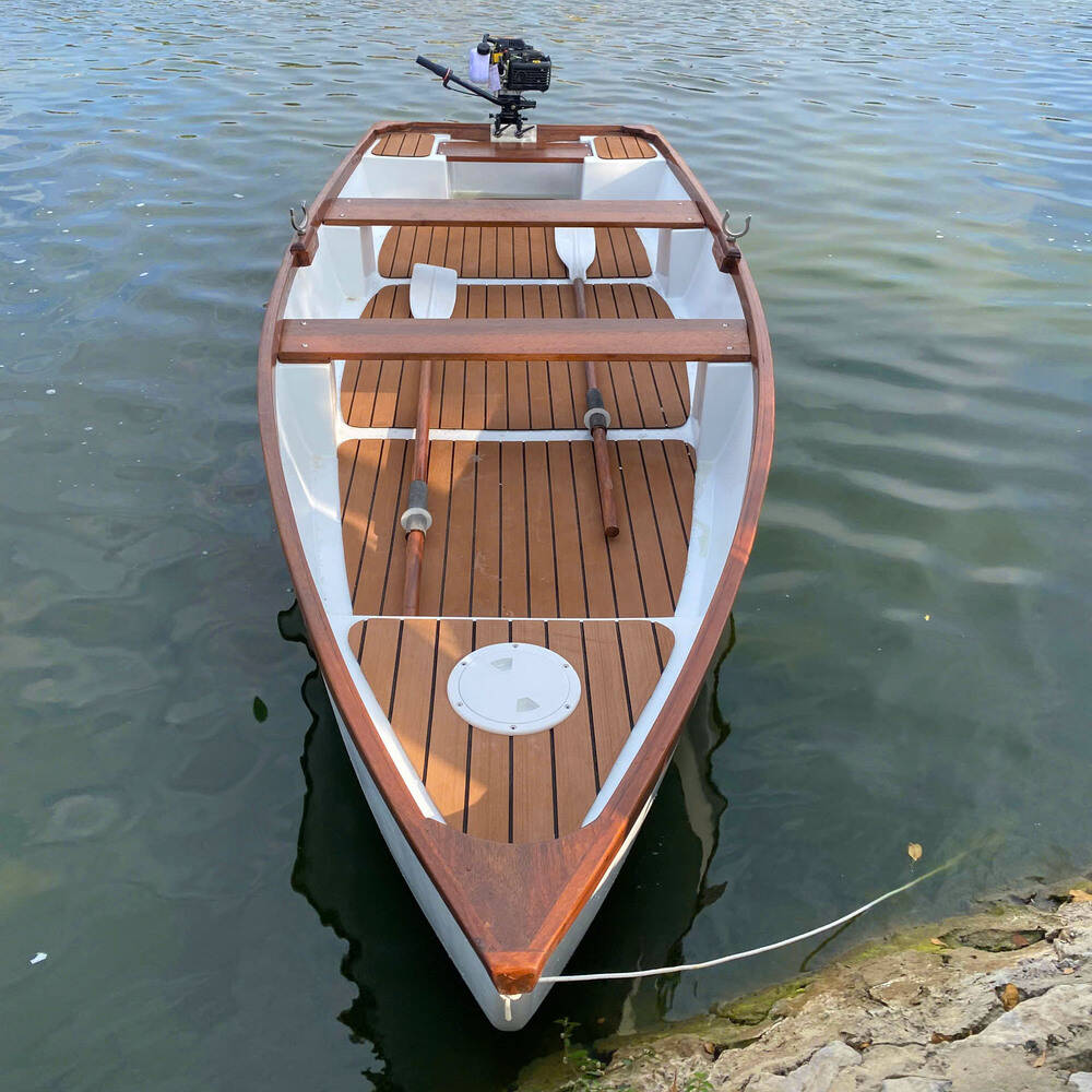 K232 - 11.5ft Composite whitehall dinghy with teak accent