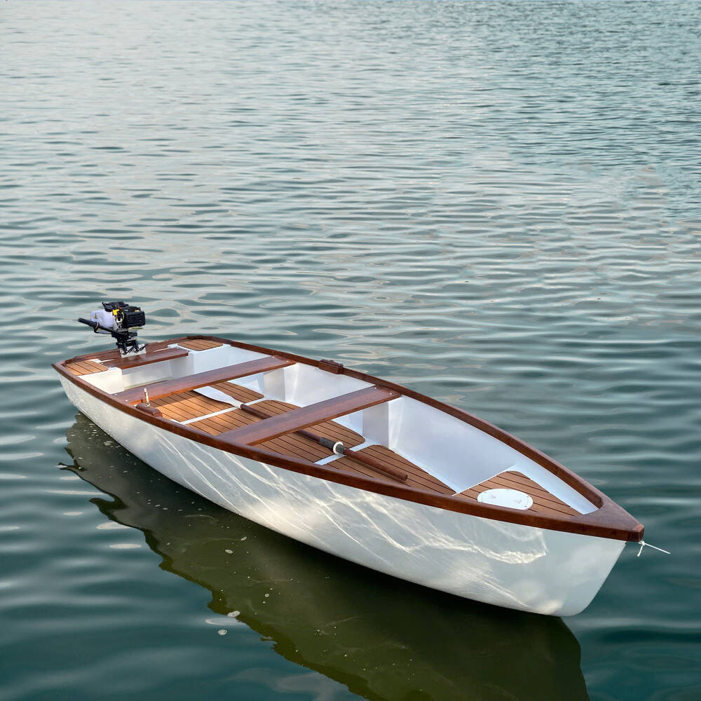 K232 - 11.5ft Composite whitehall dinghy with teak accent
