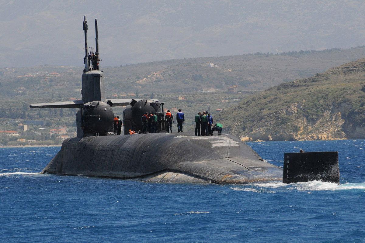 USS Ohio Submarine (SSBN-726) 36 Inches Model