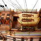 HMS Victory Midsize with Display Case Front Open