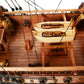 SAN FELIPE LARGE WITH TABLE TOP DISPLAY CASE | High-quality | Fully Assembled Wooden Ship Models For Wholesale