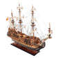 SAN FELIPE LARGE WITH TABLE TOP DISPLAY CASE | High-quality | Fully Assembled Wooden Ship Models For Wholesale