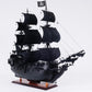 BLACK PEARL PIRATE SHIP MODEL SHIP LARGE WITH TABLE TOP DISPLAY CASE | High-quality | Fully Assembled Wooden Ship Models