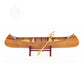 INDIAN GIRL CANOE MODEL BOAT | High-quality | Fully Assembled Wooden Model boats For Wholesale