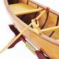 INDIAN GIRL CANOE MODEL BOAT | High-quality | Fully Assembled Wooden Model boats For Wholesale
