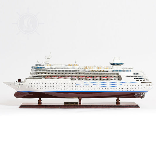 MAJESTY OF THE SEAS CRUISE SHIP MODEL | High-quality Cruiser| Fully Assembled Wooden Model Ship For Wholesale