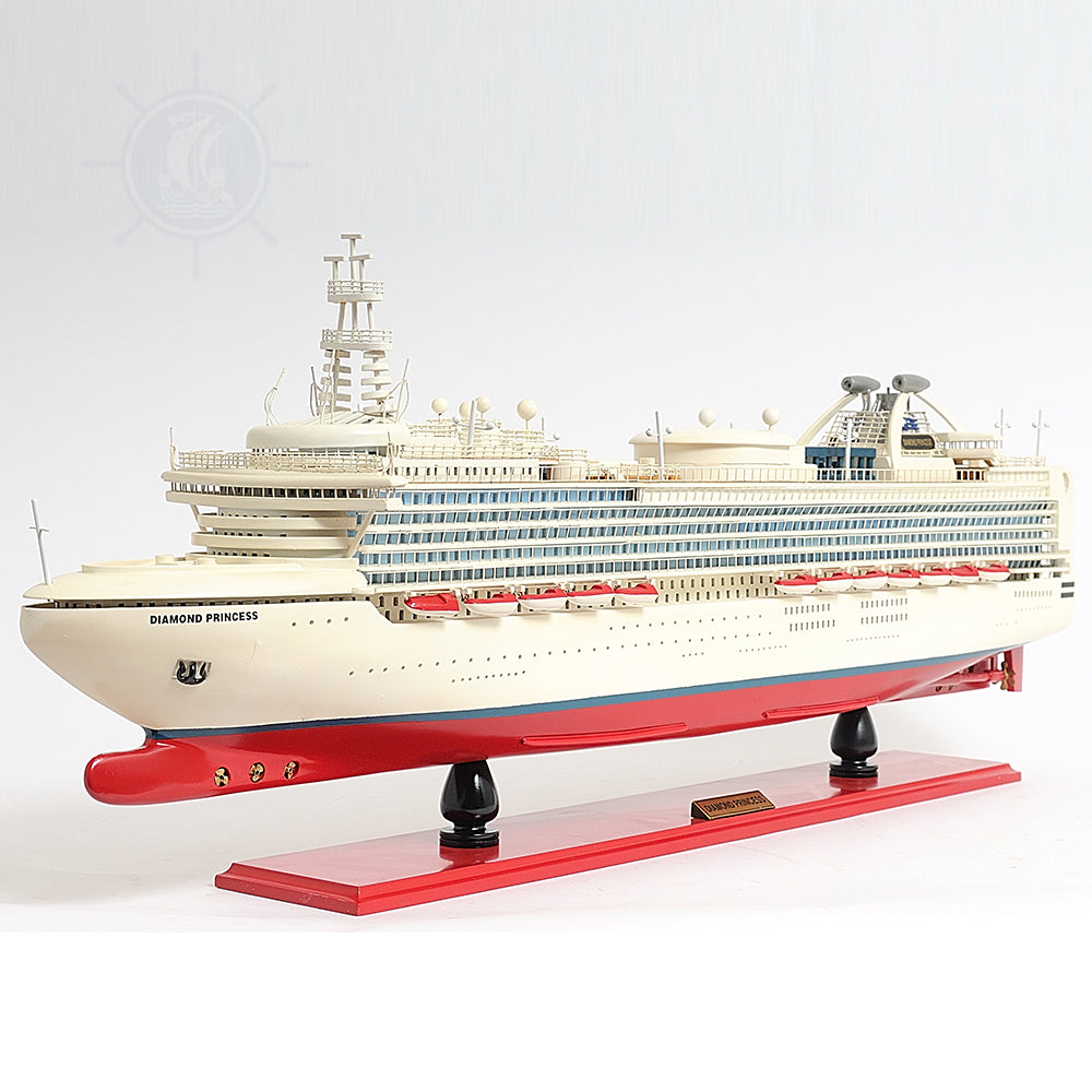 DIAMOND PRINCESS CRUISE SHIP MODEL | High-quality Cruiser| Fully Assembled Wooden Model Ship For Wholesale