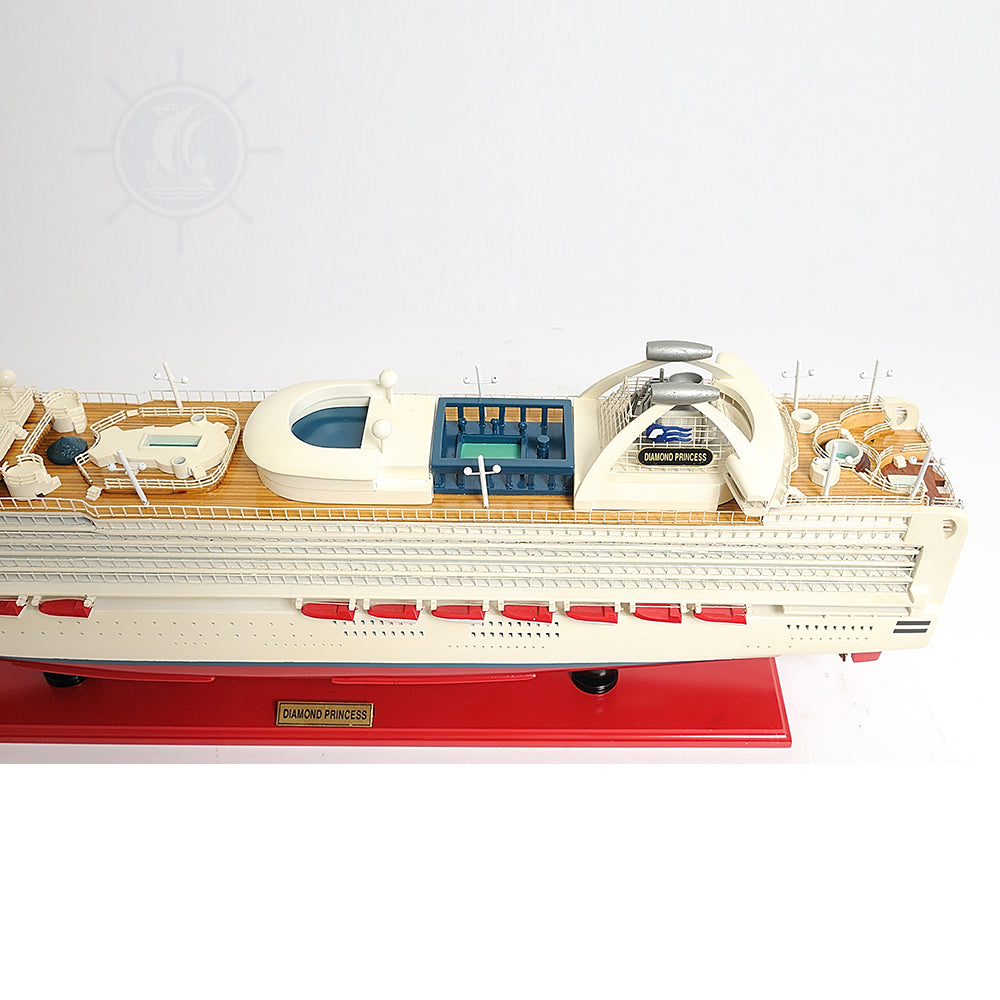 DIAMOND PRINCESS CRUISE SHIP MODEL | High-quality Cruiser| Fully Assembled Wooden Model Ship For Wholesale