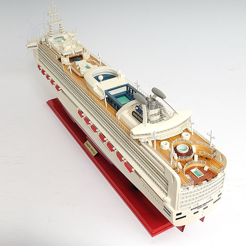 DIAMOND PRINCESS CRUISE SHIP MODEL | High-quality Cruiser| Fully Assembled Wooden Model Ship For Wholesale