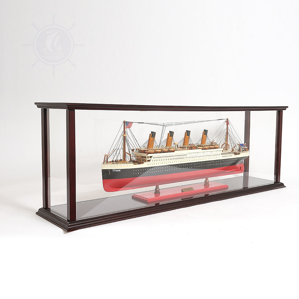 CRUISER DISPLAY CASE | HIGH QUALITY DISPLAY CASE FOR MODEL SHIP | Multi sizes and style available For Wholesale
