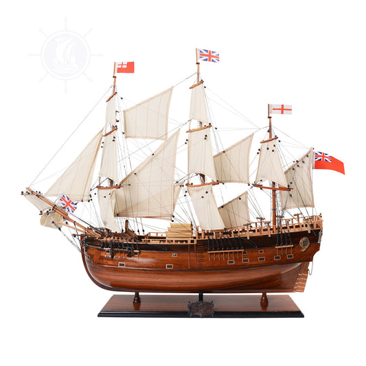 HMS Endeavour Historic Ship Model| High-Quality