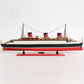 NORMANDIE CRUISE SHIP MODEL PAINTED | High-quality Cruiser| Fully Assembled Wooden Model Ship For Wholesale
