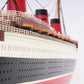 NORMANDIE CRUISE SHIP MODEL PAINTED | High-quality Cruiser| Fully Assembled Wooden Model Ship For Wholesale