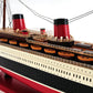 NORMANDIE CRUISE SHIP MODEL PAINTED | High-quality Cruiser| Fully Assembled Wooden Model Ship For Wholesale