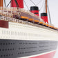 NORMANDIE CRUISE SHIP MODEL PAINTED | High-quality Cruiser| Fully Assembled Wooden Model Ship For Wholesale