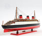 NORMANDIE CRUISE SHIP MODEL PAINTED | High-quality Cruiser| Fully Assembled Wooden Model Ship For Wholesale
