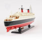 SS FRANCE CRUISE SHIP MODEL PAINTED| High-quality Cruiser| Fully Assembled Wooden Model Ship For Wholesale