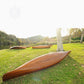 REAL CANOE 18' L545 | Wooden Kayak | Boat | Canoe with Paddles for fishing and water sports For Wholesale
