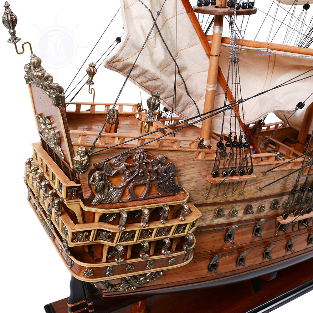 SOLEIL ROYAL MODEL SHIP L80 | High-quality | Fully Assembled Wooden Ship Models For Wholesale