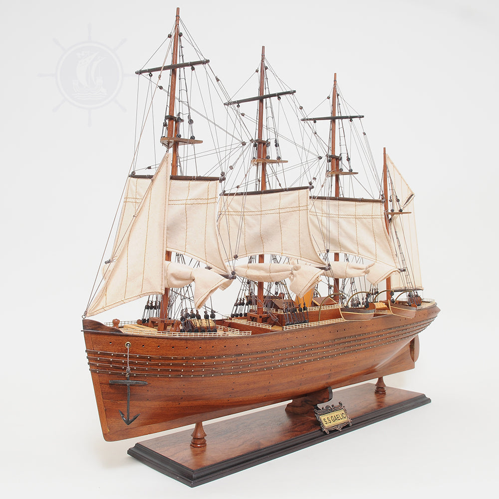 S.S GAELIC MODEL SHIP L80 | High-quality | Fully Assembled Wooden Ship Models For Wholesale
