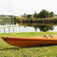 REAL KAYAK 17' - 1 PERSON | Wooden Kayak | Boat | Canoe with Paddles for fishing and water sports For Wholesale