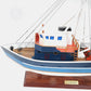 LA CONFIANCE MODEL BOAT PAINTED | Museum-quality | Fully Assembled Wooden Model boats