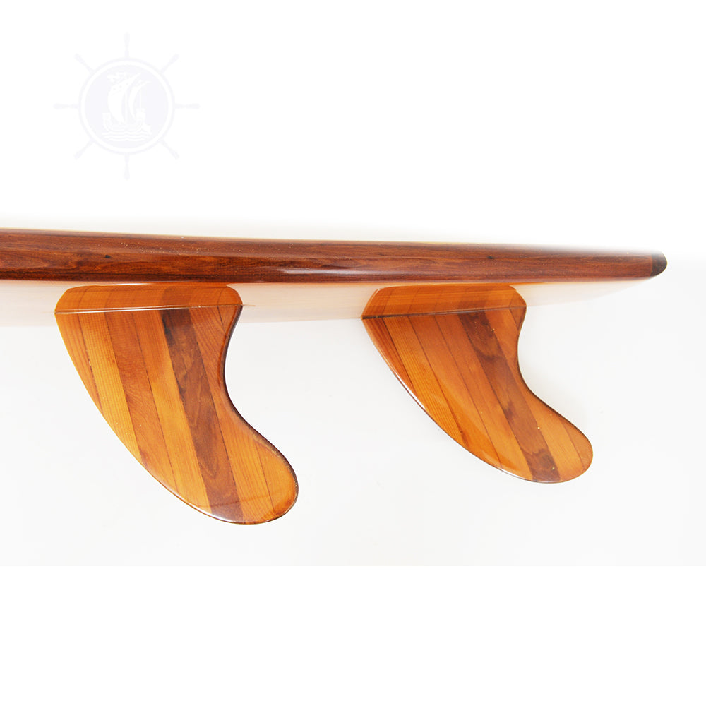 HALF-SURFBOARD SHELF | High-quality | Fully Assembled Wooden Ship Model For Wholesale