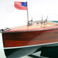 CHRIS CRAFT TRIPLE COCKPIT MODEL BOAT PAINTED L80 | High-quality | Fully Assembled Wooden Model boats For Wholesale