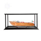AQUARAMA MODEL BOAT EXCLUSIVE EDITION WITH DISPLAY CASE| High-quality | Fully Assembled Wooden Model boats