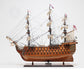 HMS VICTORY MODEL SHIP LARGE WITH TABLE TOP DISPLAY CASE | High-quality | Fully Assembled Wooden Ship Models