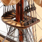 HMS SURPRISE MODEL SHIP LARGE WITH TABLE TOP DISPLAY CASE | High-quality | Fully Assembled Wooden Ship Models