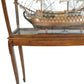 The Ultimate Protection With Floor Display Case Classic Light Brown for Your Tall Ship Model
