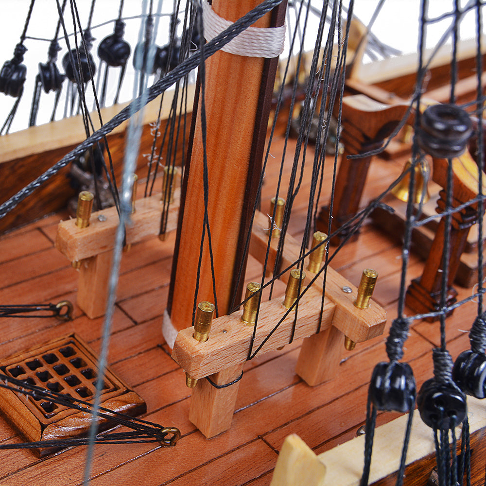 USS CONSTELLATION MODEL SHIP MEDIUM | High-quality | Fully Assembled Wooden Ship Models For Wholesale