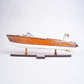 Riva Aquarama Half-Painted Attached Basement | High-quality | Fully Assembled Wooden Model boats For Wholesale