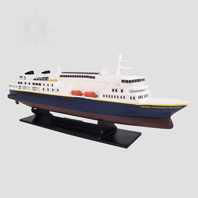 NATIONAL GEOGRAPHIC EXPLORER MODEL SHIP SMALL 12 INCH | High-quality | Fully Assembled Wooden Ship Models for Wholesale