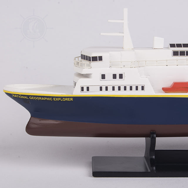 NATIONAL GEOGRAPHIC EXPLORER MODEL SHIP SMALL 12 INCH | High-quality | Fully Assembled Wooden Ship Models for Wholesale