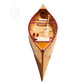 WOODEN CANOE WITH RIBS 16 MAHOGANY | Wooden Kayak | Boat | Canoe with Paddles for fishing and water sports For Wholesale