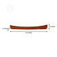 WOODEN CANOE WITH RIBS 16 MAHOGANY | Wooden Kayak | Boat | Canoe with Paddles for fishing and water sports For Wholesale