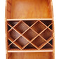 CANOE WINE SHELF NEW (NO FIBERGLASS) (H180) | Wooden Kayak | Boat | Canoe with Paddles for fishing and water sports For Wholesale