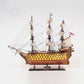 HMS VICTORY PAINTED L60 | High-quality | Fully Assembled Wooden Ship Models For Wholesale